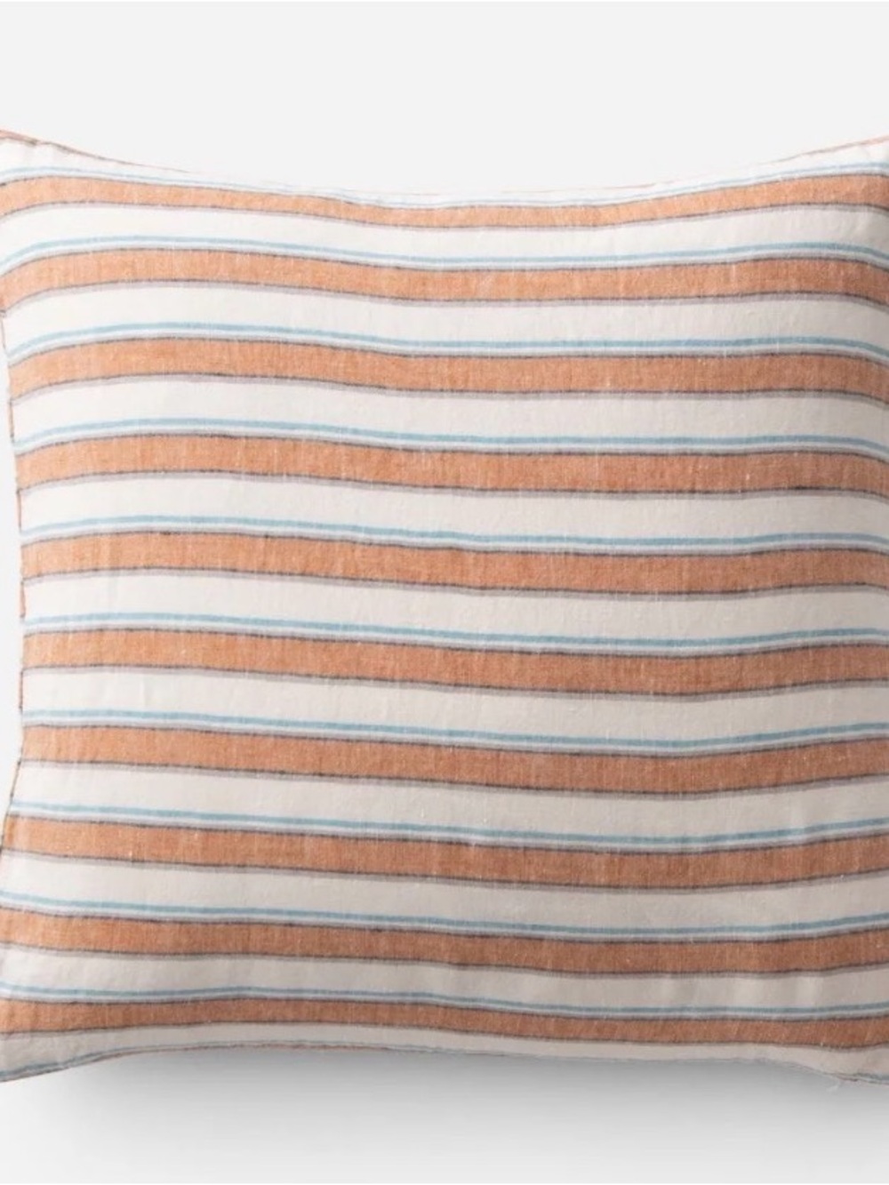 Schoolhouse Market Stripe Linen Throw Pillow Case